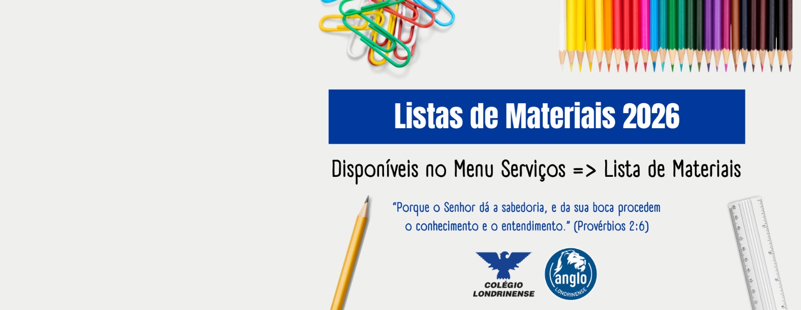 Listas de Materiais
