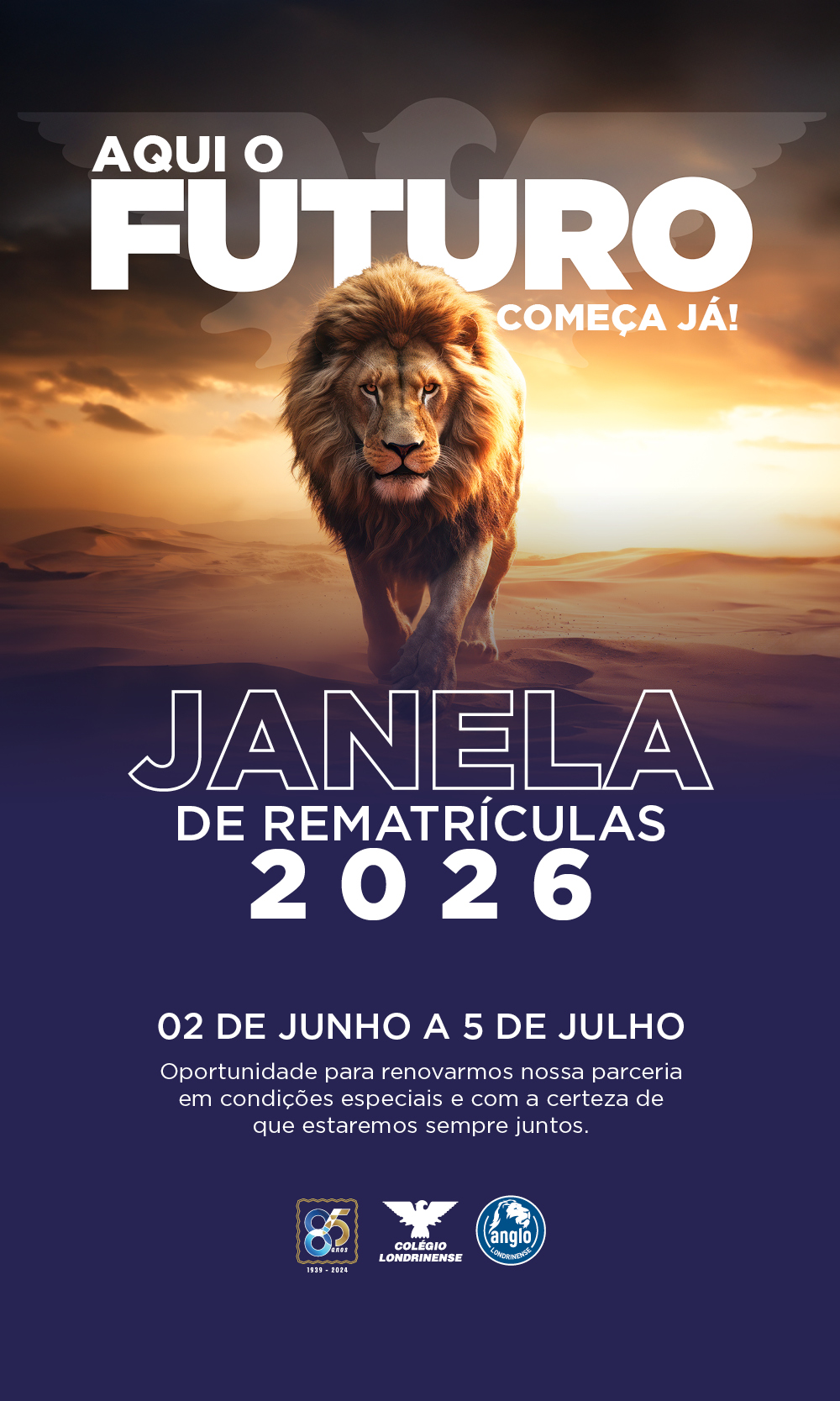Janela de Rematrícula