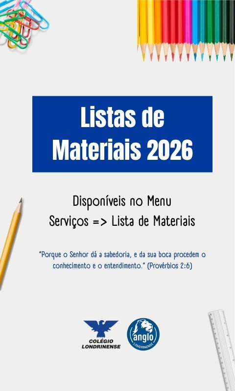 Listas de Materiais